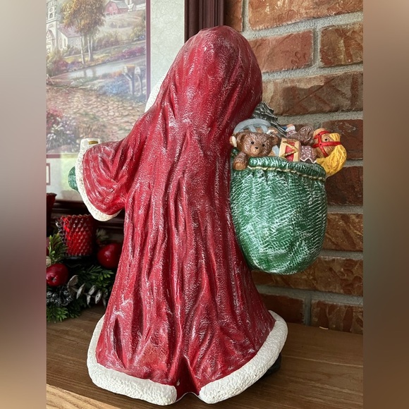 ❤️Rare Vintage 1986 15” Large Heavy Santa Clause Decor‼️FINAL SALE - Picture 4 of 6